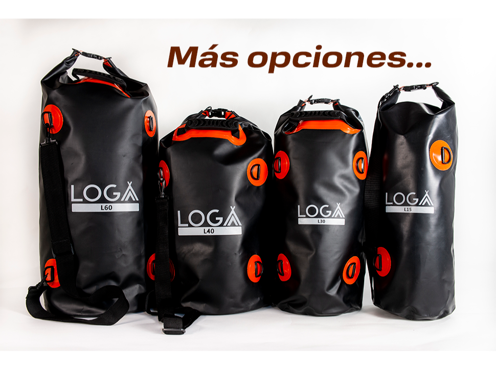 Bolsa estanca 30 litros para kayak y montañismo